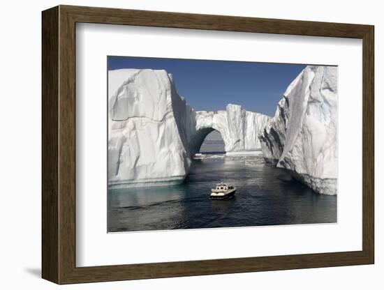 Icebergs in Disko Bay-Gabrielle and Michel Therin-Weise-Framed Photographic Print