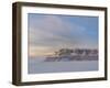Icebergs in front of Storen Island, Uummannaq fjord system during winter. Greenland-Martin Zwick-Framed Photographic Print