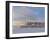 Icebergs in front of Storen Island, Uummannaq fjord system during winter. Greenland-Martin Zwick-Framed Photographic Print