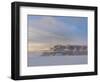 Icebergs in front of Storen Island, Uummannaq fjord system during winter. Greenland-Martin Zwick-Framed Photographic Print