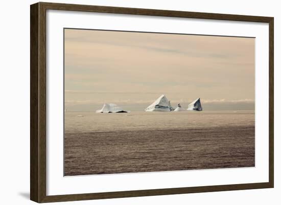 Icebergs in Greenland-Françoise Gaujour-Framed Photographic Print