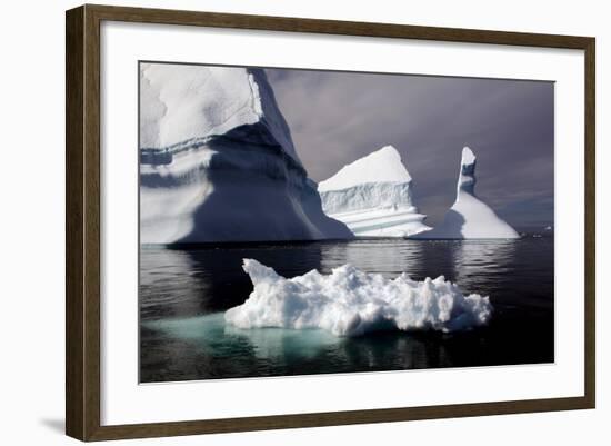 Icebergs in Greenland-Françoise Gaujour-Framed Photographic Print