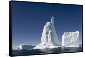 Icebergs in Ililussat-Paul Souders-Framed Stretched Canvas