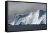 Icebergs in Ilulissat Icefjord, Greenland, Denmark, Polar Regions-Sergio Pitamitz-Framed Stretched Canvas