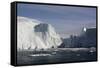 Icebergs in Ilulissat Icefjord, Greenland, Denmark, Polar Regions-Sergio Pitamitz-Framed Stretched Canvas