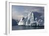 Icebergs in Ilulissat Icefjord, Greenland, Denmark, Polar Regions-Sergio Pitamitz-Framed Photographic Print