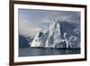 Icebergs in Ilulissat Icefjord, Greenland, Denmark, Polar Regions-Sergio Pitamitz-Framed Photographic Print