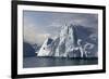 Icebergs in Ilulissat Icefjord, Greenland, Denmark, Polar Regions-Sergio Pitamitz-Framed Photographic Print