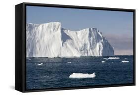 Icebergs in Ilulissat Icefjord, Greenland, Denmark, Polar Regions-Sergio Pitamitz-Framed Stretched Canvas