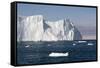 Icebergs in Ilulissat Icefjord, Greenland, Denmark, Polar Regions-Sergio Pitamitz-Framed Stretched Canvas