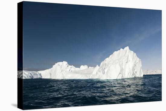 Icebergs in Ilulissat Icefjord, Greenland, Denmark, Polar Regions-Sergio Pitamitz-Stretched Canvas