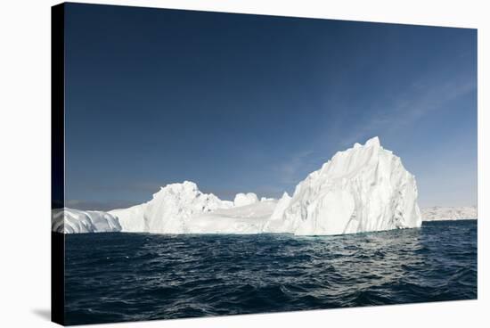 Icebergs in Ilulissat Icefjord, Greenland, Denmark, Polar Regions-Sergio Pitamitz-Stretched Canvas