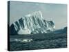 Icebergs in Jones Sound-Brian A. Vikander-Stretched Canvas