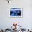 Icebergs in Lake Grey and Mountains of the Macizo Paine Massif, Patagonia, Chile-Richard I'Anson-Framed Photographic Print displayed on a wall