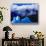 Icebergs in Lake Grey and Mountains of the Macizo Paine Massif, Patagonia, Chile-Richard I'Anson-Photographic Print displayed on a wall