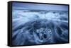 Icebergs in Surf by Jokulsarlon, Iceland-null-Framed Stretched Canvas