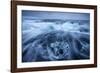 Icebergs in Surf by Jokulsarlon, Iceland-null-Framed Photographic Print