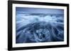 Icebergs in Surf by Jokulsarlon, Iceland-null-Framed Photographic Print