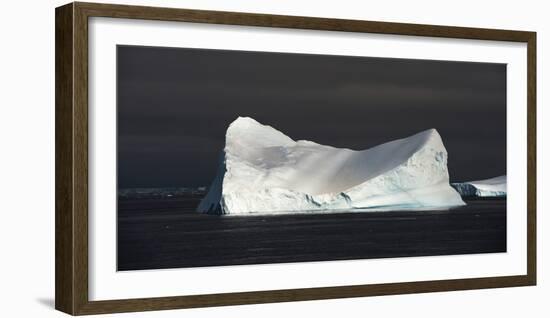 Icebergs in the Antarctic Sound-null-Framed Photographic Print