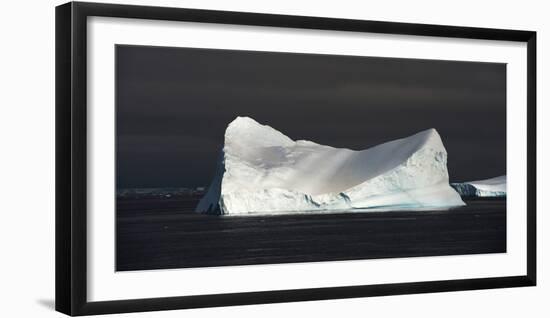 Icebergs in the Antarctic Sound-null-Framed Photographic Print