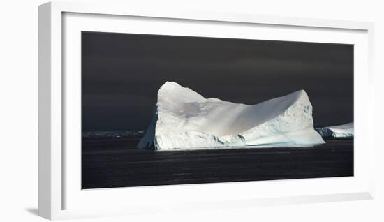 Icebergs in the Antarctic Sound-null-Framed Photographic Print