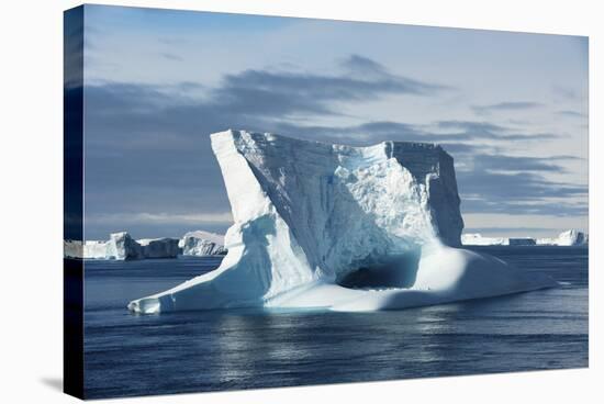 Icebergs in the Antarctic Sound-null-Stretched Canvas