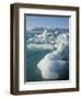 Icebergs in the Glacial Melt Water Lagoon, Jokulsarlon Breidamerkurjokull, South Area, Iceland-Neale Clarke-Framed Photographic Print