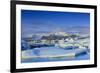 Icebergs in the Jokulsarlon glacial lake in Vatnajokull National Park in southeast Iceland, Polar R-Alex Robinson-Framed Photographic Print