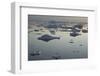 Icebergs in the sea-Natalie Tepper-Framed Photo