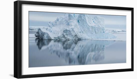 Icebergs in the Southern Ocean, Antarctic Peninsula, Antarctica-Panoramic Images-Framed Photographic Print