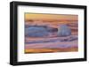 Icebergs in the Waves Next to Glacial River Lagoon Jškuls‡rlon (Lake), East Iceland, Iceland-Rainer Mirau-Framed Photographic Print