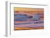 Icebergs in the Waves Next to Glacial River Lagoon Jškuls‡rlon (Lake), East Iceland, Iceland-Rainer Mirau-Framed Photographic Print