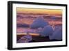 Icebergs in the Waves Next to Glacial River Lagoon Jškuls‡rlon (Lake), East Iceland, Iceland-Rainer Mirau-Framed Photographic Print