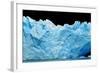 Icebergs Isolated on Black-canadastock-Framed Photographic Print