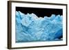 Icebergs Isolated on Black-canadastock-Framed Photographic Print