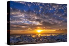 Icebergs-Jokulsarlon Glacial Lagoon, Breidamerkurjokull Glacier, Vatnajokull Ice Cap, Iceland-Ragnar Th Sigurdsson-Stretched Canvas