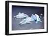 Icebergs, Lago Grey, Torres Del Paine, Chile-Bennett Barthelemy-Framed Photographic Print