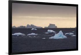 Icebergs, Lemaire Channel, Antarctica, Polar Regions-Sergio Pitamitz-Framed Photographic Print