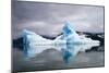 Icebergs Near South Sawyer Glacier in Alaska-Paul Souders-Mounted Photographic Print