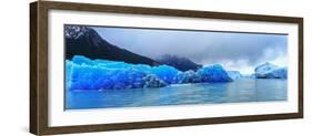 Icebergs of Upsala Glacier, Southern Patagonian Ice Field, Los Glaciares National Park-null-Framed Photographic Print