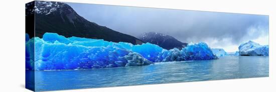 Icebergs of Upsala Glacier, Southern Patagonian Ice Field, Los Glaciares National Park-null-Stretched Canvas