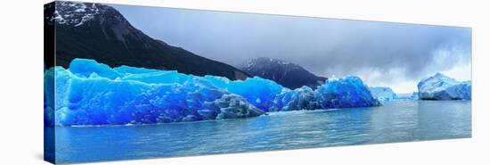 Icebergs of Upsala Glacier, Southern Patagonian Ice Field, Los Glaciares National Park-null-Stretched Canvas