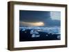 Icebergs on Beach, Jokulsarlon, Iceland, Polar Regions-Ben Pipe-Framed Photographic Print