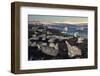 Icebergs on Volcanic Sand Beach at Jokulsarlon, Iceland, Polar Regions-Peter Barritt-Framed Photographic Print