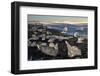 Icebergs on Volcanic Sand Beach at Jokulsarlon, Iceland, Polar Regions-Peter Barritt-Framed Photographic Print