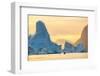 Icebergs, Scoresbysund, Greenland-Ragnar Th Sigurdsson-Framed Photographic Print