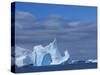 Icebergs, Weddell Sea, Antarctic Peninsula, Antarctica, Polar Regions-Thorsten Milse-Stretched Canvas