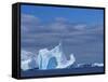 Icebergs, Weddell Sea, Antarctic Peninsula, Antarctica, Polar Regions-Thorsten Milse-Framed Stretched Canvas