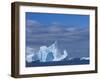 Icebergs, Weddell Sea, Antarctic Peninsula, Antarctica, Polar Regions-Thorsten Milse-Framed Photographic Print