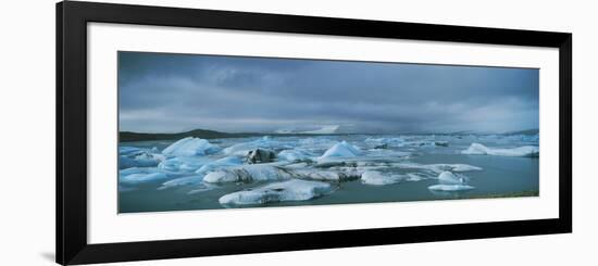 Icebergs-Chris Madeley-Framed Photographic Print